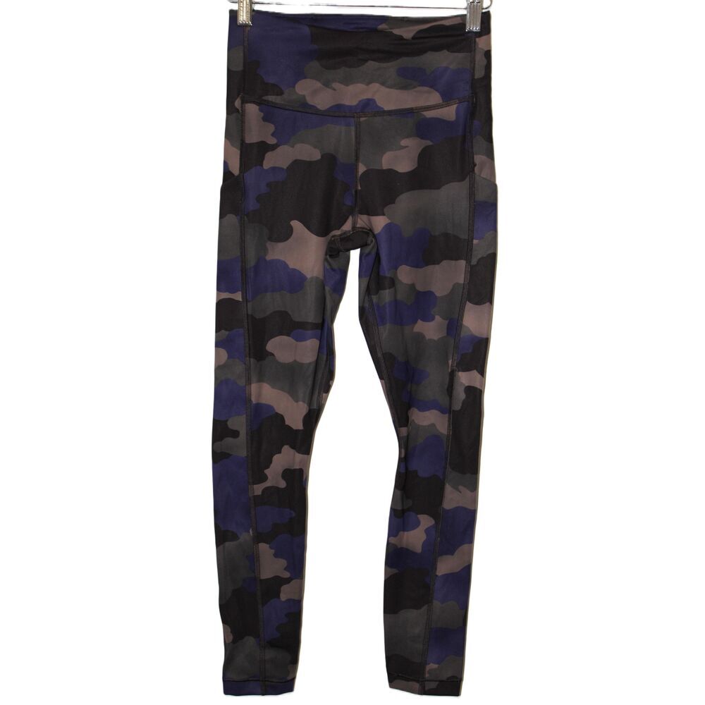 Womens Athleta Ultimate Stash Printed 7/8 Tight Camouflage Leggings Size XS